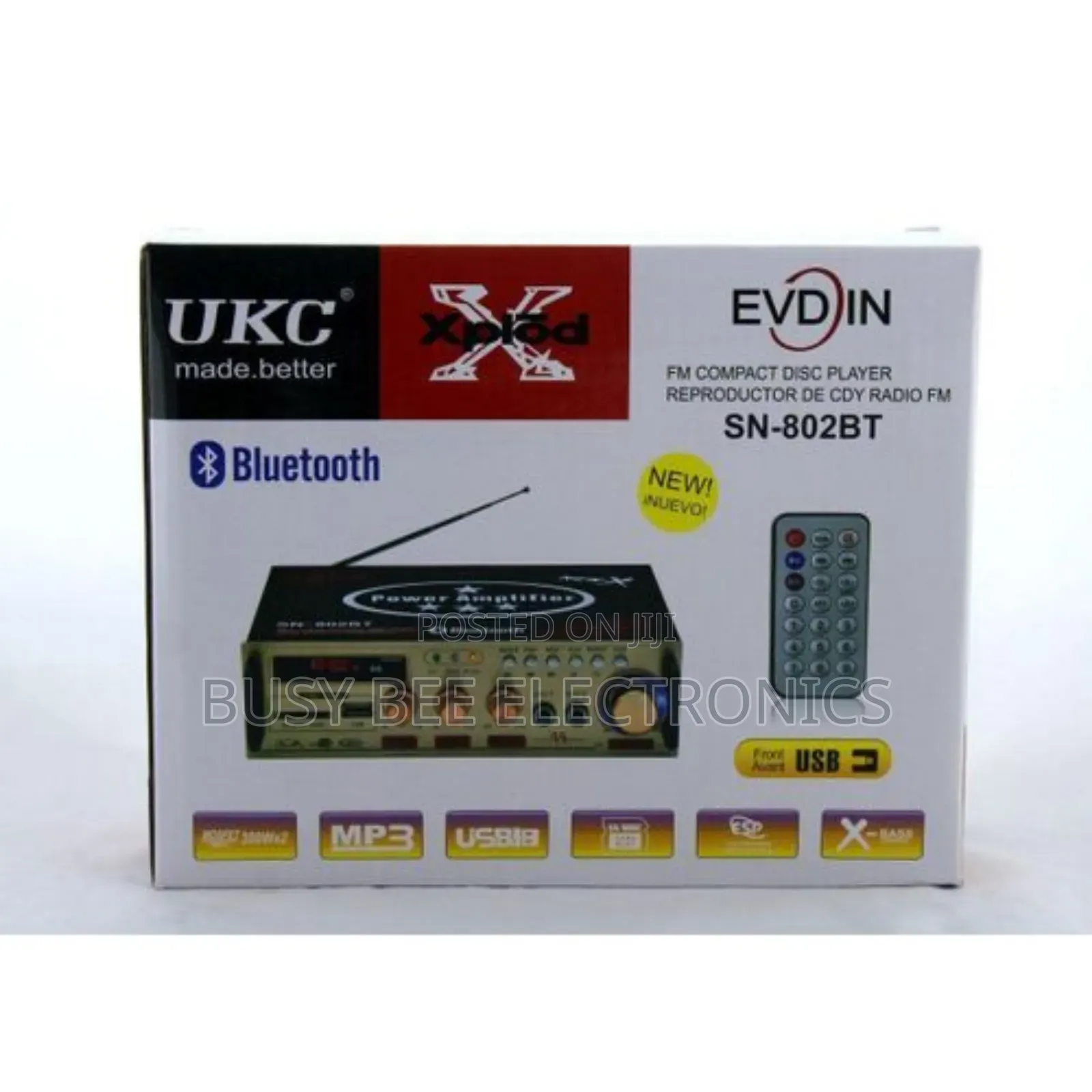 Mini Bluetooth Hifi Stereo Audio Amplifier