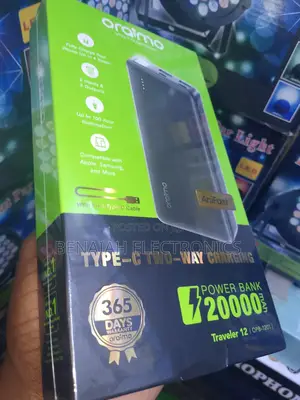 20000 Mah Oraimo Powerbank.Quick Charge Up to Four Times