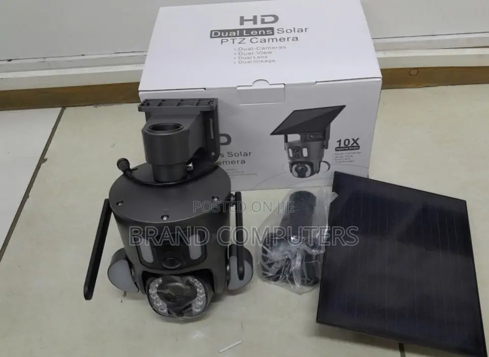 Solar CCTV Camera Rechargeable Battery 4G SIM Card Solar