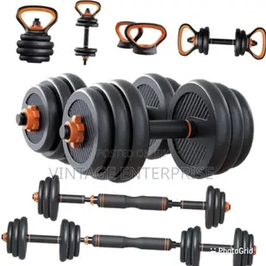 30kg 6in1 Dumbbells Kettle Bell