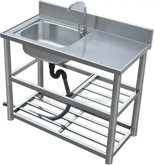 Heavy-Duty Stainless Steel Sink