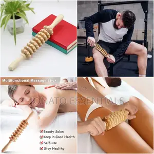 Wood Therapy Massage Tool Roller Stick