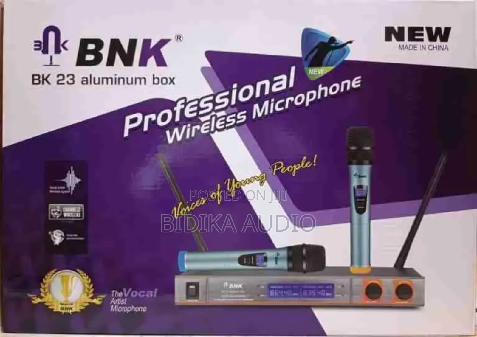 BNK BK23 Professional Wireless Microphone