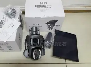 4mp Ubox Solar 4G Simcard Dome PTZ Camera 10X Lenses