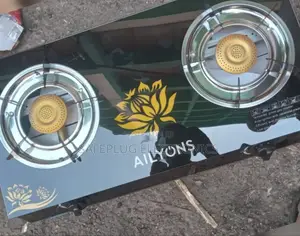GS014-5 Glass Top Cooker - Ailyons 2 Gas Burners Stove