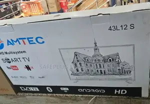 Amtec - 43l (12s) Android Smart Tv - 43 Inch Frameless