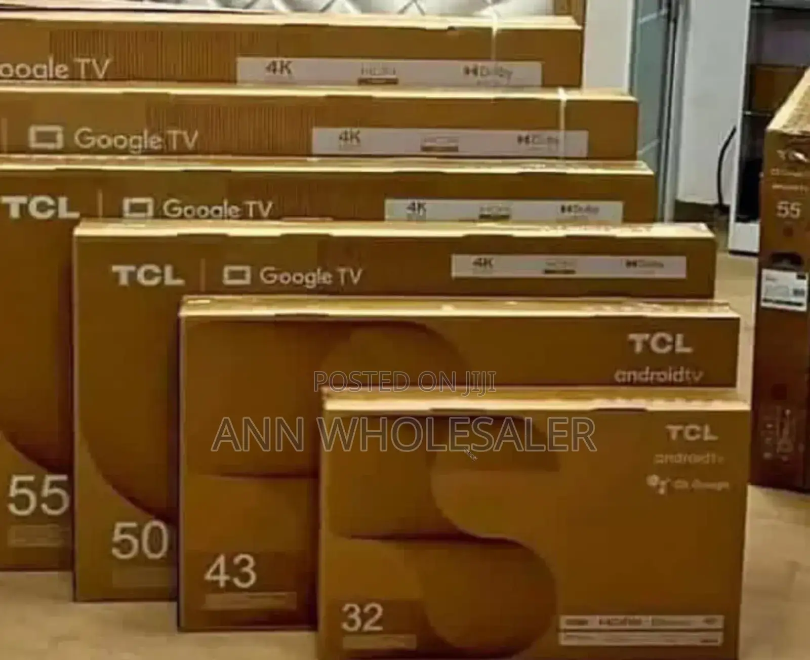 TCL 55 Inch Smart Android TV a/7