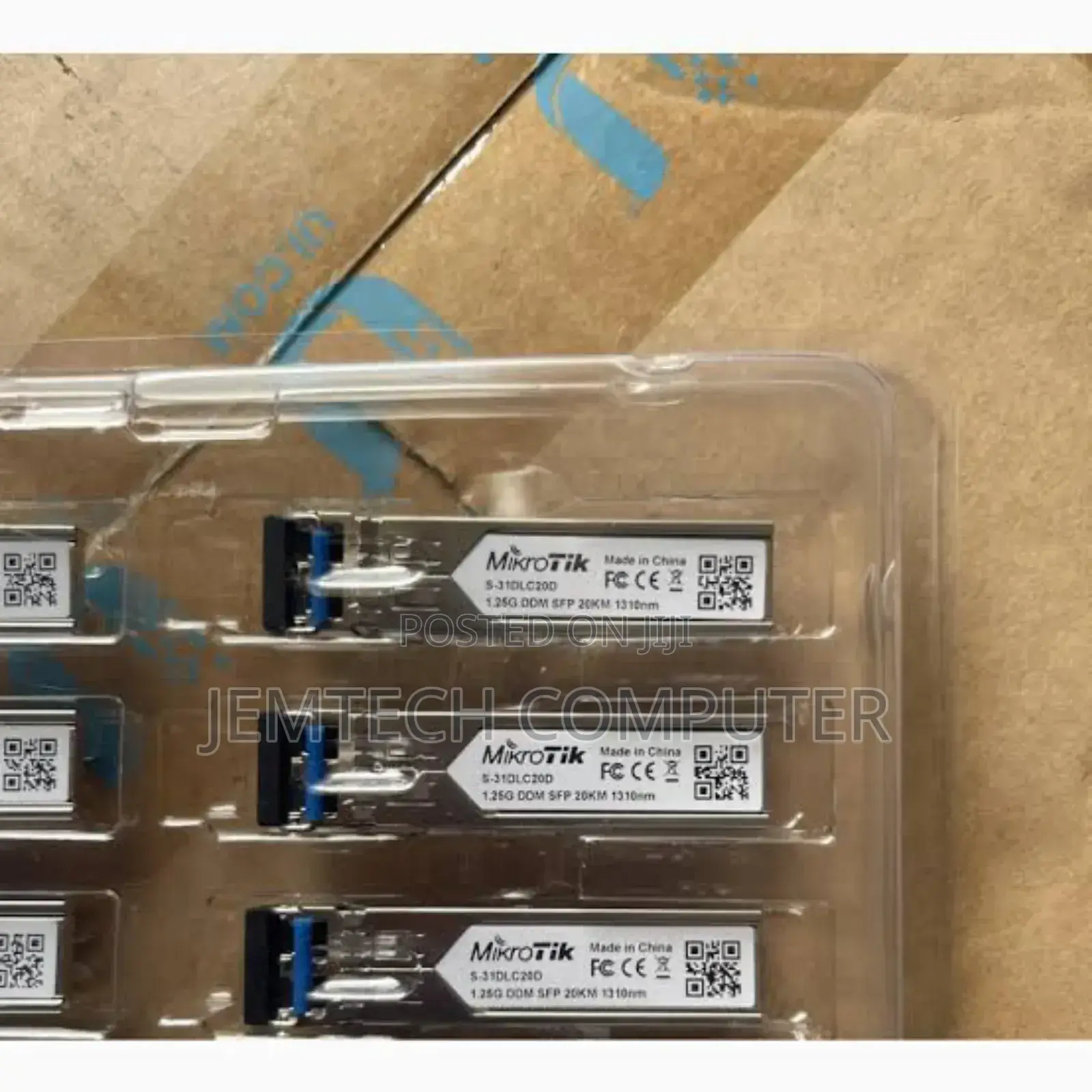 Mikrotik S-31dlc20d SFP (1.25G) Module 20KM Single Mode