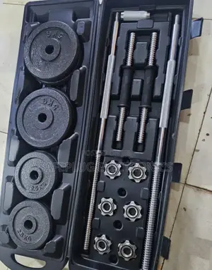 Adjustable Weights - Chrome Dumbbells 50kg