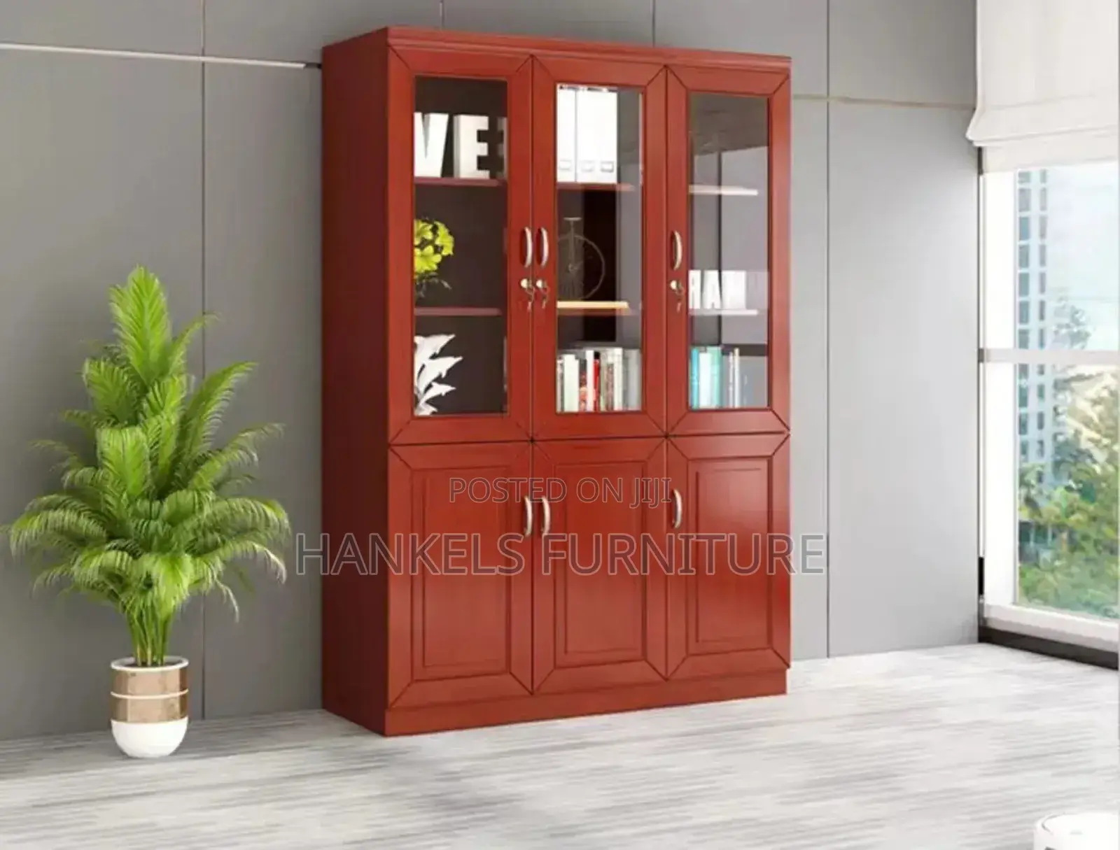 3 Door Wooden Cabinet