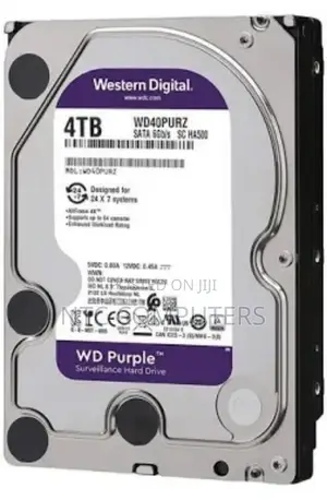 Western Digital Wd Purple 4tb Surveillance Hard Disk Drive