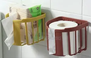 *Punch-Free Toilet Paper Holder