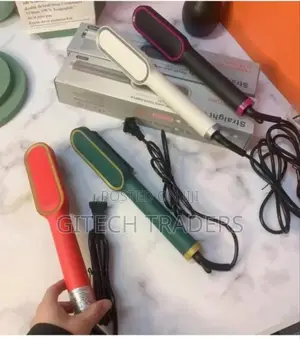 *Electric Hair Straightener Comb