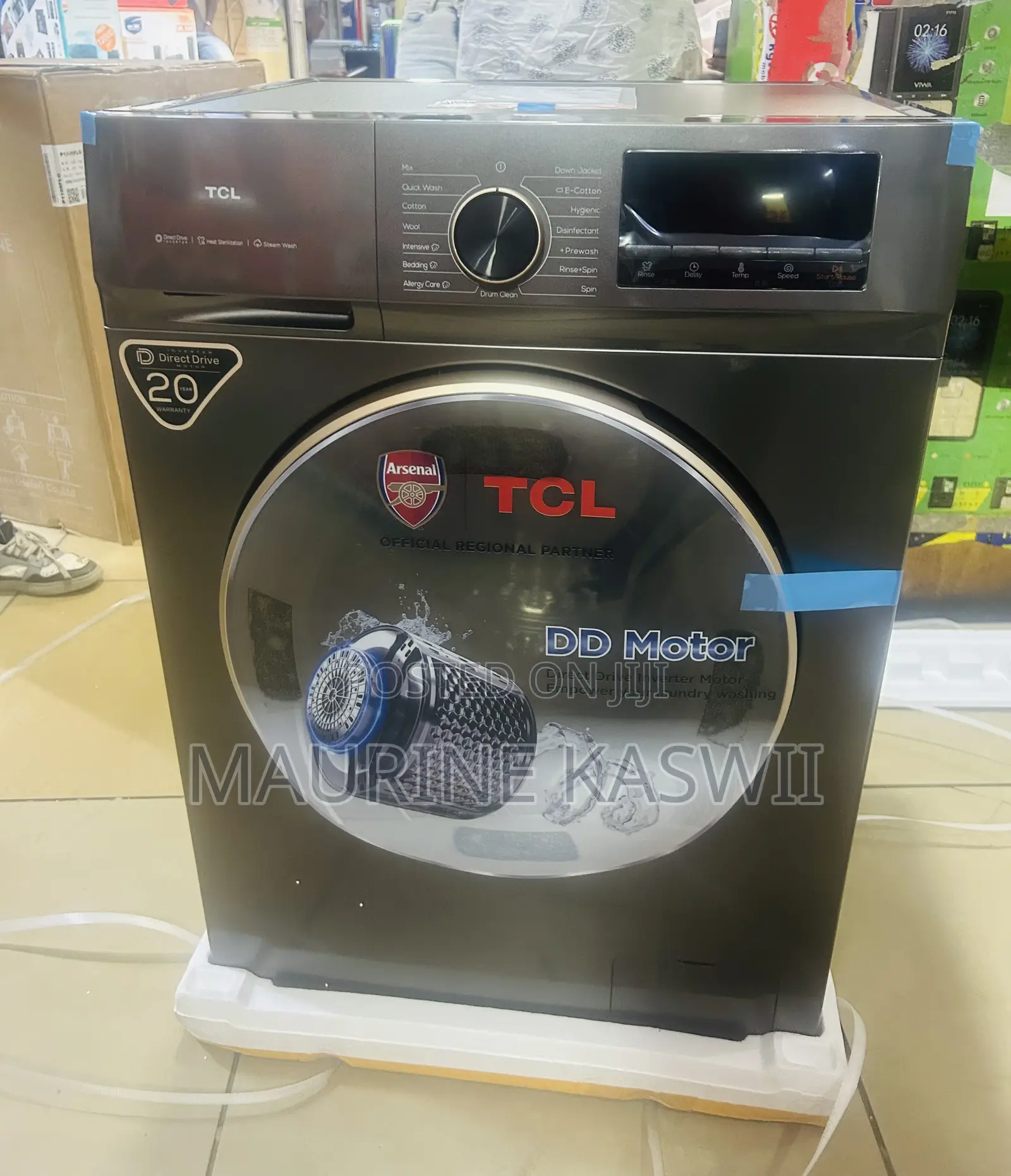 TCL 9 Kg Front Load Direct Drive