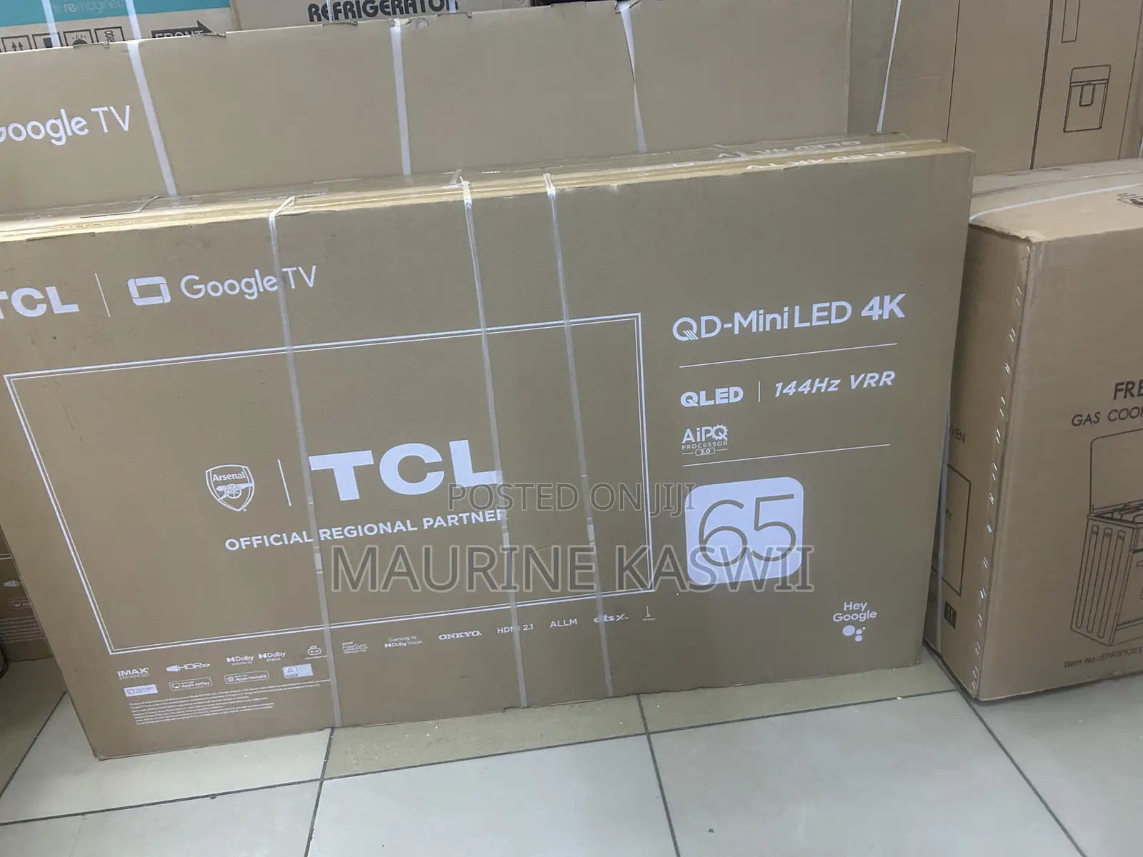 TCL 65′′ C755 Qd-Mini Led Google