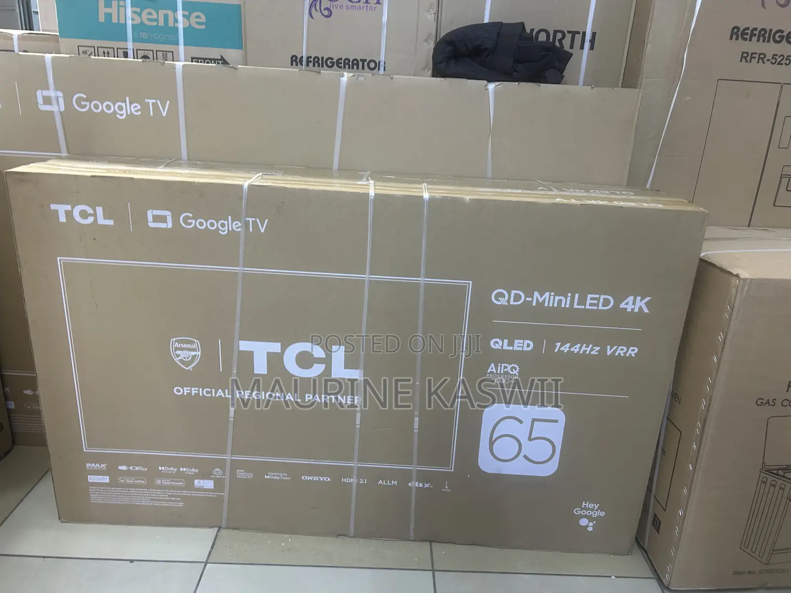 TCL 65′′ C755 Qd-Mini Led Google