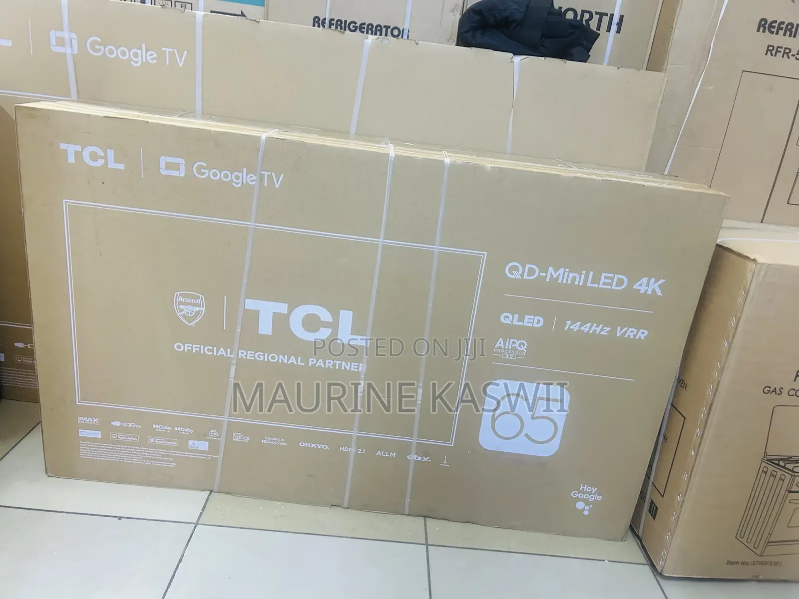 TCL 65′′ C755 Qd-Mini Led Google