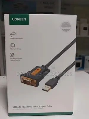 Ugreen Usb 2.0 to Rs232 Db9 Serial Cable Male a Converter