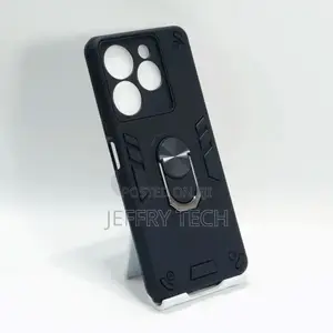 Tecno Spark 10 Pro Hard Armor Full Shockproof Case - BLACK.