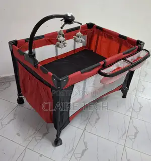 Baby Cot With Toys