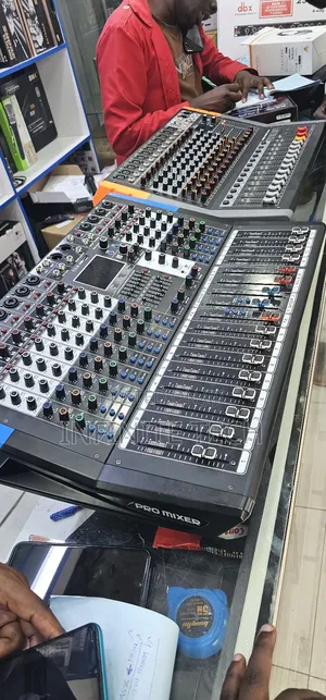 12 Channel Power Mixer With Groupings