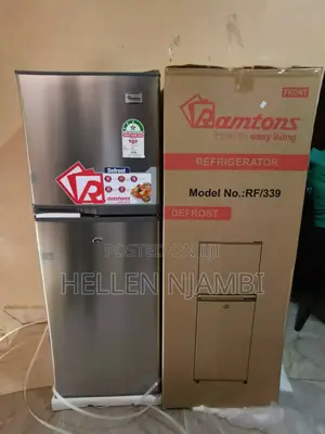 Ramtons 138l Double Door Refrigerator