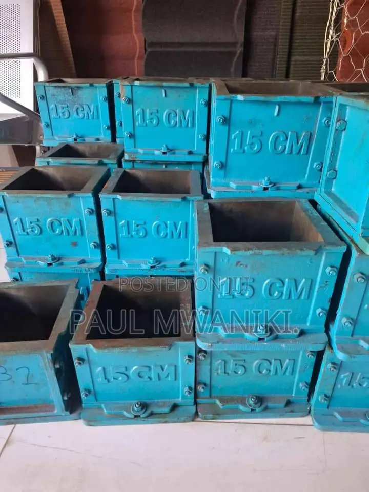 Cast Iron Concrete Cube Moulds