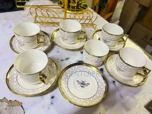 12pcs Cups and Saucer Ceramic