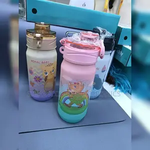 Kids Sippy Cartoon Water Bottle