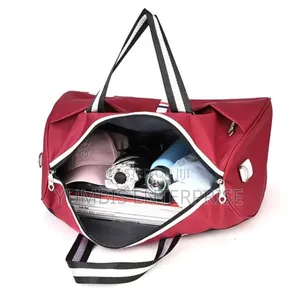 Red Quality Material Duffel Bags