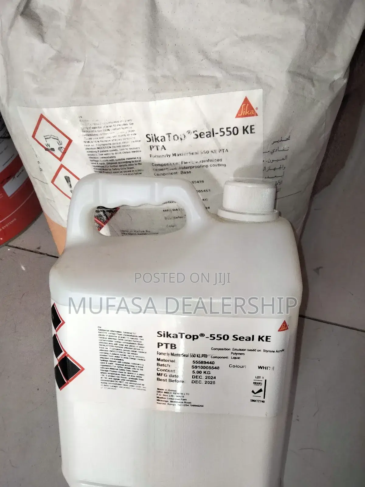 Waterproofing Sikatop Seal 550