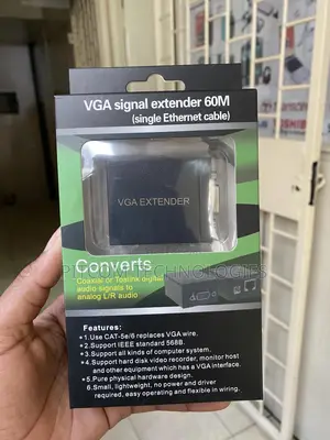 VGA Extendercat 6/ 60m Audio VE -60
