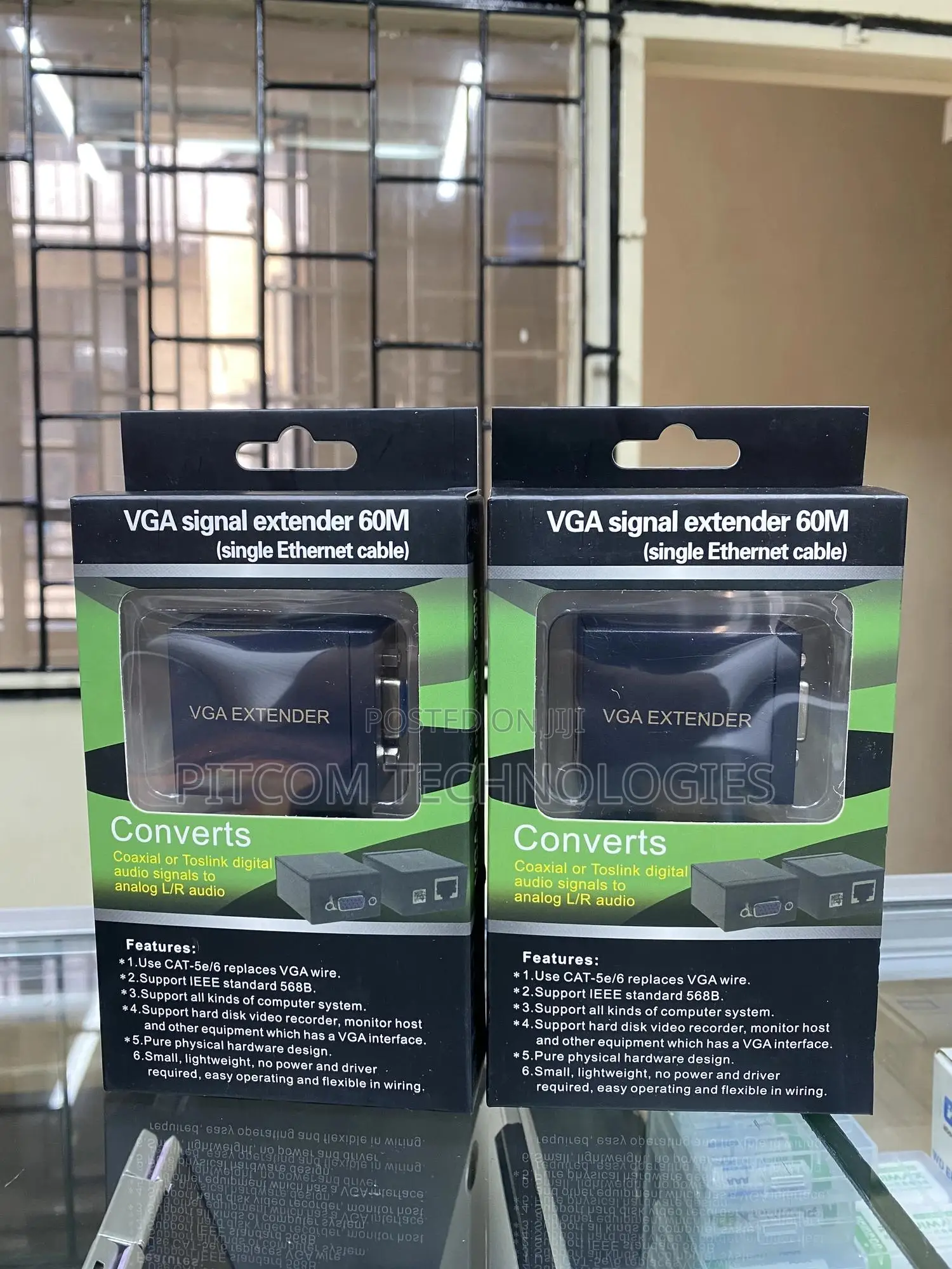 VGA Extendercat 6/ 60m Audio VE -60