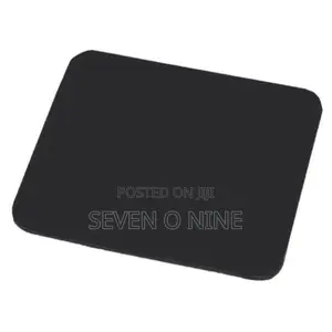 Mouse Pad Plain Black for Office Desk