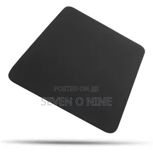 Mouse Pad Plain Black for Office Desk