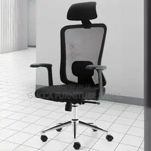 Office Chairs: Headrest Ergonomic Mesh Modern Task Chair