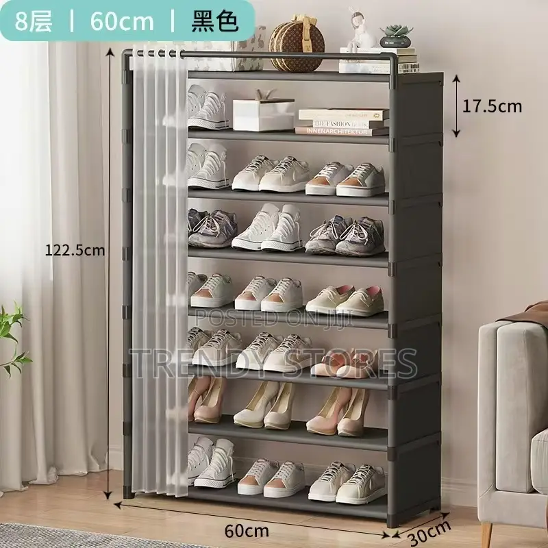 8 Layer Sturdy Shoe Rack