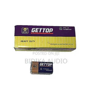 Gettop 9V Battery Non Rechargeable