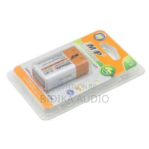 Multiple Power Microphone 9v RECHARGEABLE BATTERY 300mah