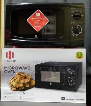 Hanmac 20L Manual Black Microwave (3 Years Warranty)