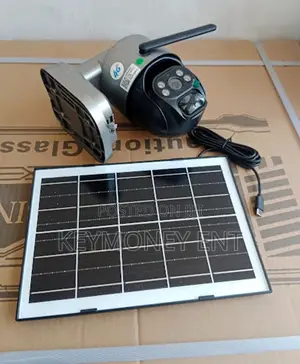 4G Single Lens Simcard Solar PTZ Rotating Outdoor Camera
