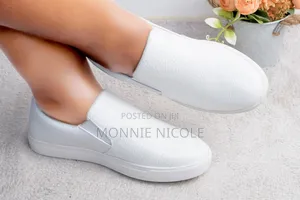 Ladies White Sneakers