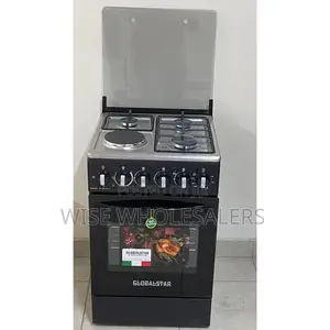 50*55 Globalstar Jet 3+1 Standing Cooker With Electric Oven