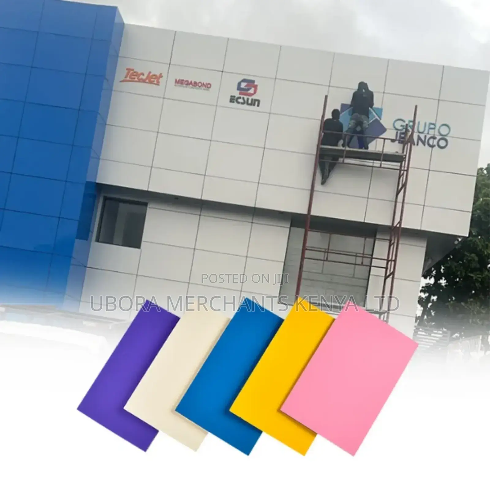 Metallic Matte Facade Alucobond Sheets 4mm