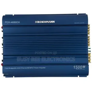 Boschmann PCH-4880DX Bridgeable Car Amplifier