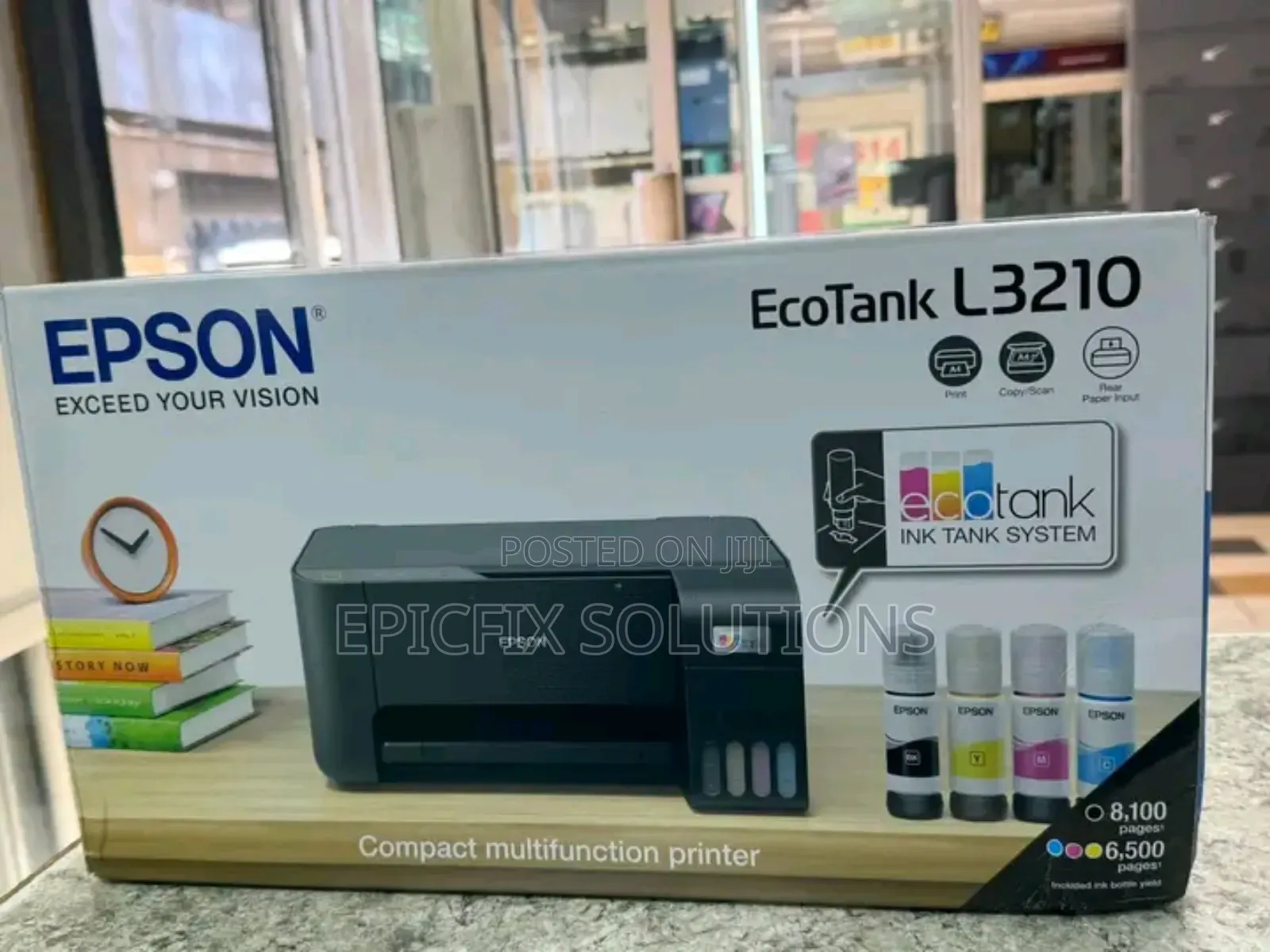 Usb and Non Wireless Epson Printer L3210
