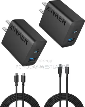 Anker iPhone 16 Charger, USB C Charger 20W Dual Port
