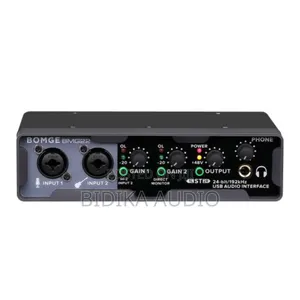BOMGE BMG22 USB Audio Interface Active Phantom Power