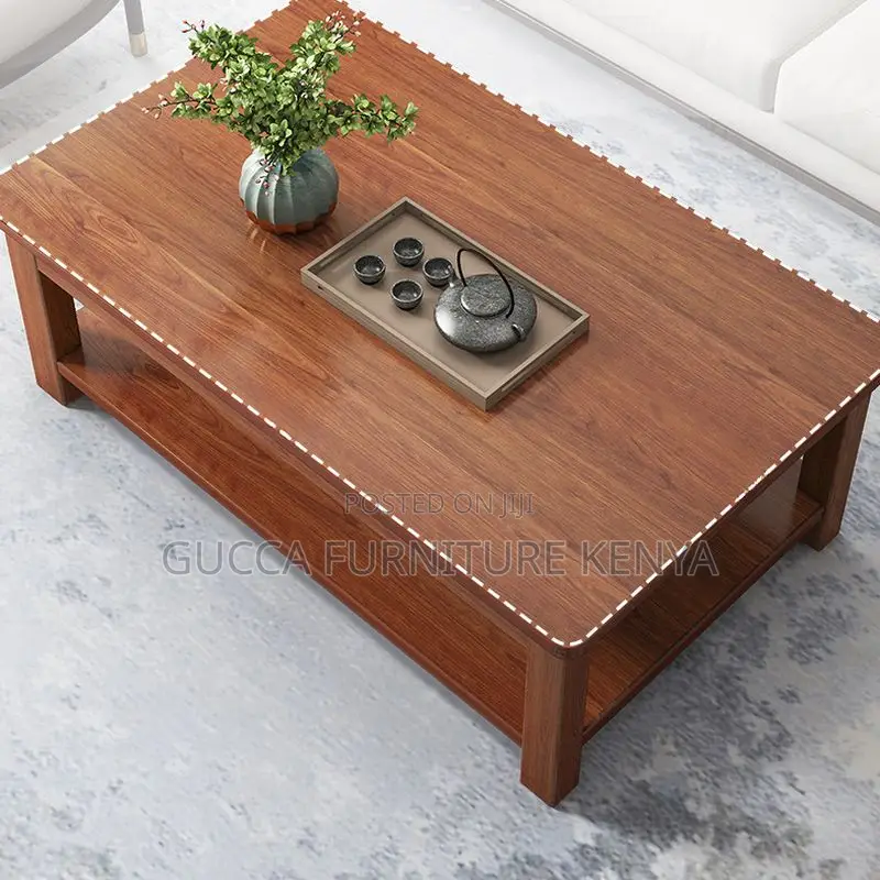 Coffee Tables:Office Auburn Rectangular Wood Coffee Table