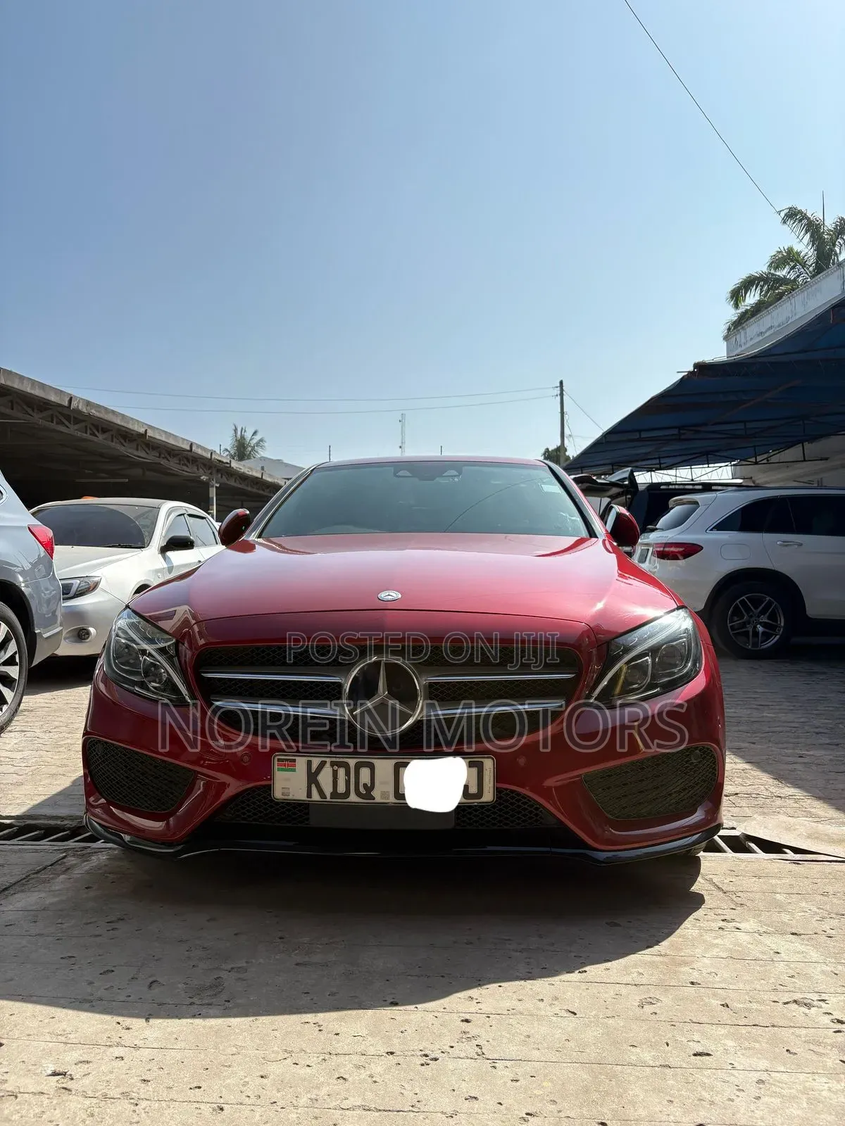 Mercedes-Benz C200 2017 Red